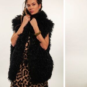Free People fur vest